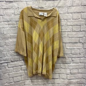 Irvine Park Green Short Sleeve‎ Sweater Men 3XL